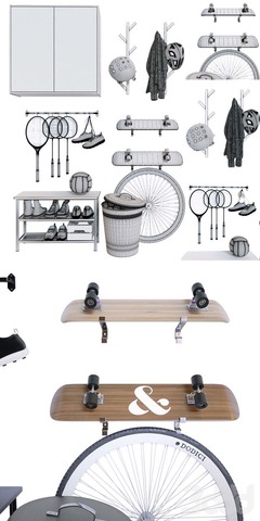 運(yùn)動用品、運(yùn)動器材與運(yùn)動護(hù)具3D模型 數(shù)字化助力戶外用品銷售